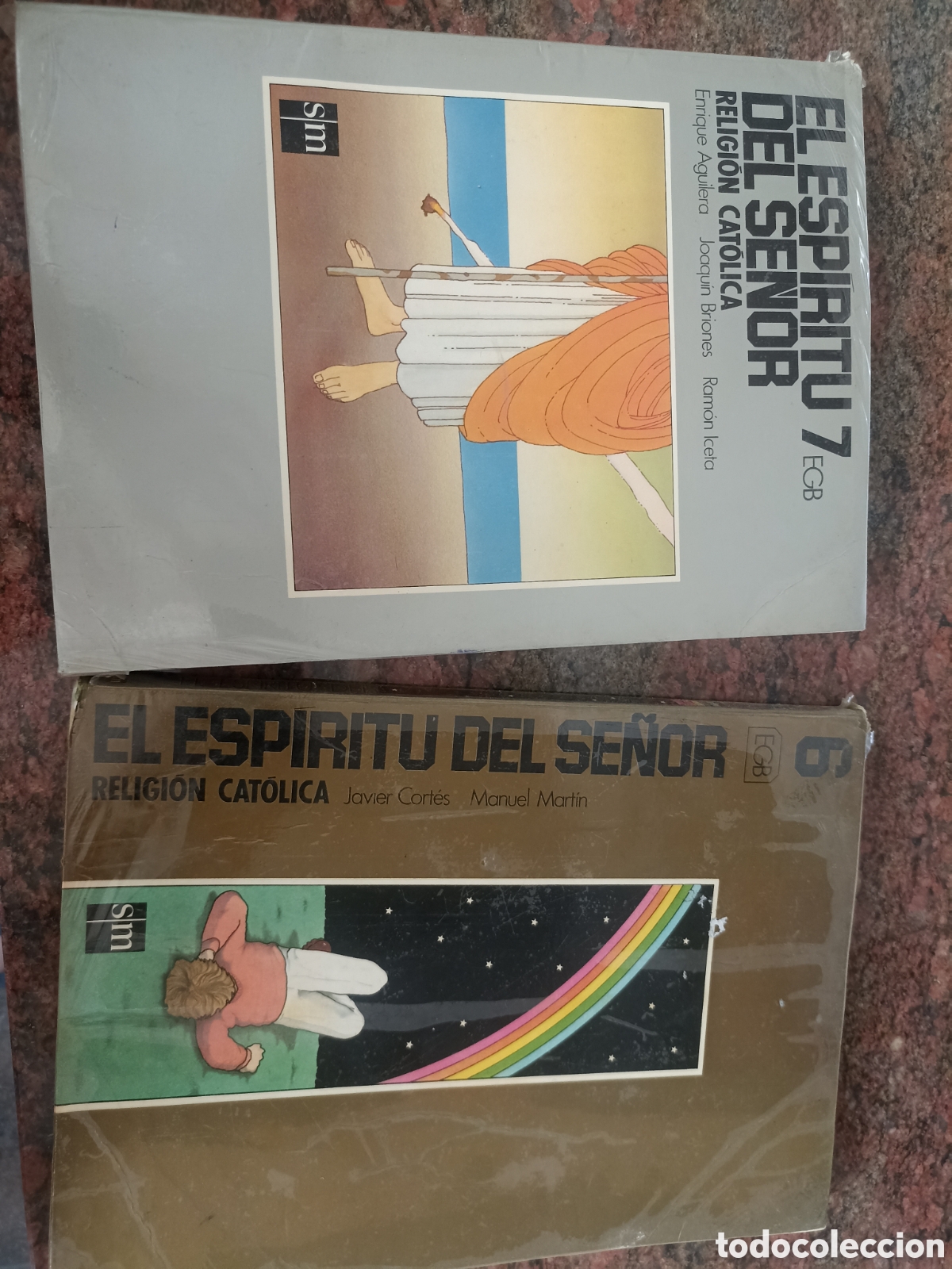 Libros: Religi&oacute;n cat&oacute;lica. 6⁰ y 7⁰ EGB. Ed. SM. El esp&iacute;ritu del Se&ntilde;or