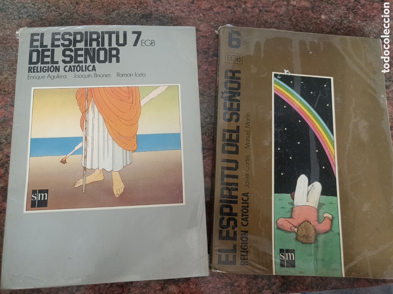 Libros: Religi&oacute;n cat&oacute;lica. 6⁰ y 7⁰ EGB. Ed. SM. El esp&iacute;ritu del Se&ntilde;or