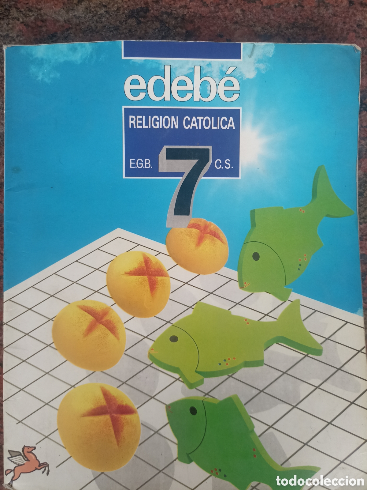 Libros: Religi&oacute;n cat&oacute;lica. 7 EGB. Ed. Edeb&eacute;