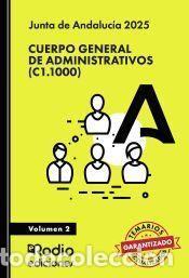 Libros: Cuerpo General de Administrativos (C1.1000). Junta de Andaluc&iacute;a 2025. Volumen 2 - EDICIONES Rodio