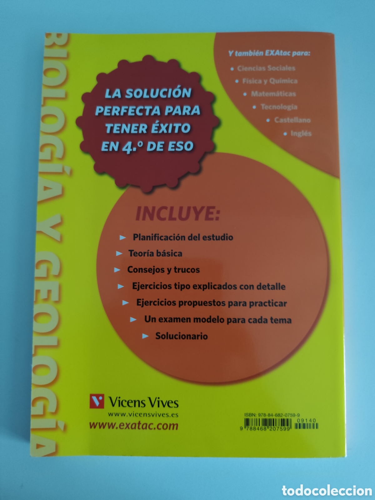 Libros: EXAtac ( Biolog&iacute;a y Geolog&iacute;a) - Foto 2