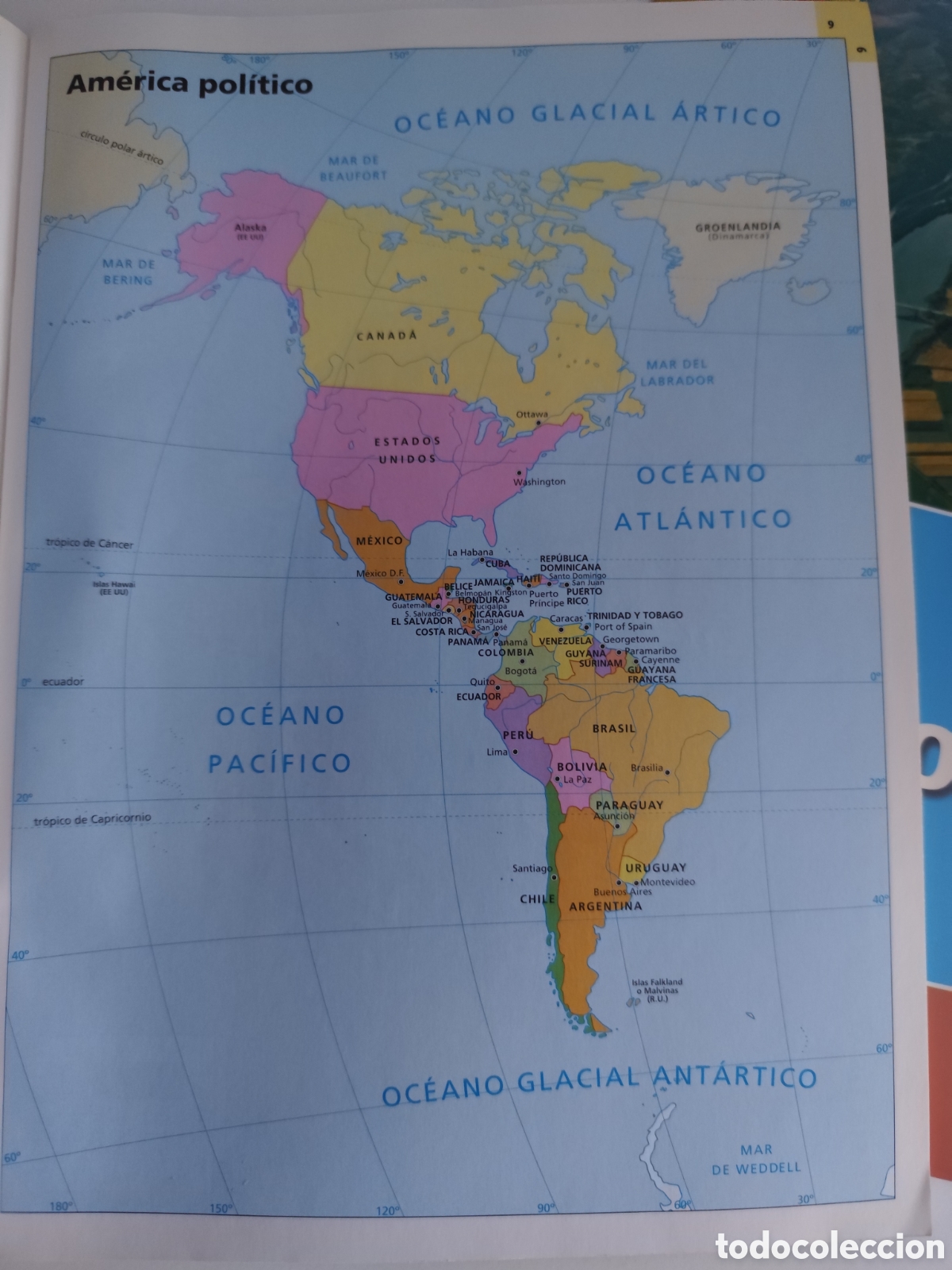 Libros: Geograf&iacute;a y cuaderno de mapas y datos estad&iacute;sticos - Foto 3