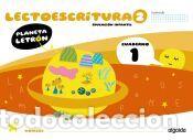 Libros: Planeta Letr&oacute;n. Lectoescritura. Nivel 2. Cuaderno 1. Cuadr&iacute;cula - Pino Mures, Francisca;M&aacute;rquez