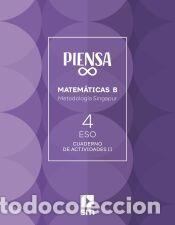Libros: Cuaderno. Piensa Infinito. Metodolog&iacute;a Singapur. 4 Secundaria - Kang, Andrea