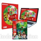 Libros: KIDS CAN! 1 Pupils Book & ExtraFun: libro del alumno versi&oacute;n MAY&Uacute;SCULA impreso y versi&oacute;n digital