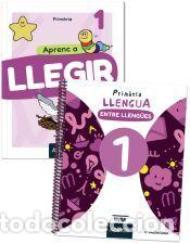 Libros: Llengua 1. Entre lleng&uuml;es + Llengua 1. Aprenc a llegir - Grupo Anaya