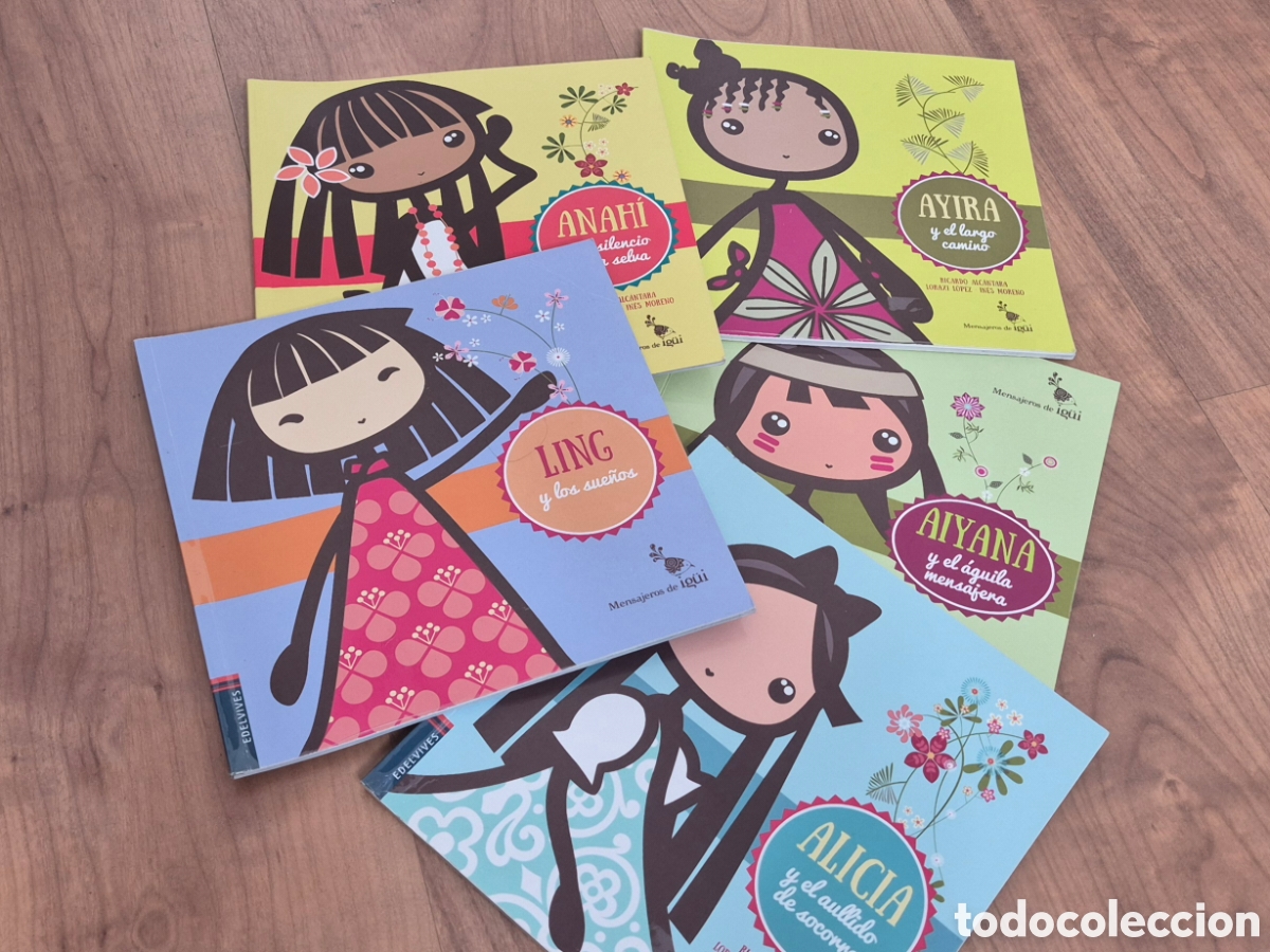 Libros: 5 libros Edelvives. Mensajeros de Igui.