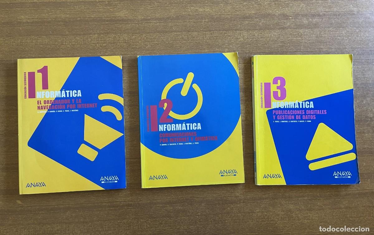 Libros: Pack Libros Inform&aacute;tica ESO Anaya Retro