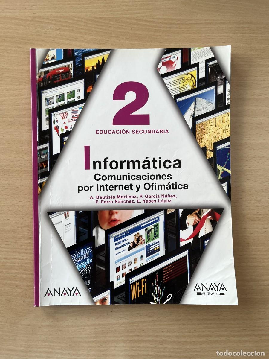 B&uuml;cher: Libro Inform&aacute;tica 2&ordm; ESO Anaya 2012