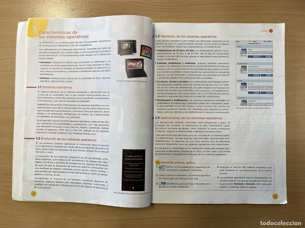 Libros: Libro Inform&aacute;tica 2&ordm; ESO Anaya 2016 - Foto 6