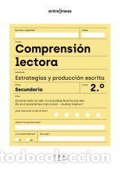Libros: Entrel&iacute;neas 2. Comprensi&oacute;n lectora, estrategias y producci&oacute;n escrita - Corcuera, Juan