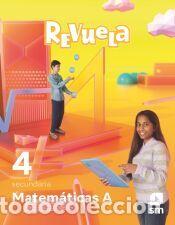 Libros: Matem&aacute;ticas A. 4 Secundaria. Revuela - Alcaide, Fernando;Moreno, Mar&iacute;a;Serrano, Esteban;Hern&aacute;ndez,