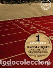 Libros: Matem&agrave;tiques aplicades a les ci&egrave;ncies socials I. - Colera Jim&eacute;nez, Jos&eacute;;Oliveira Gonz&aacute;lez, M&ordf;