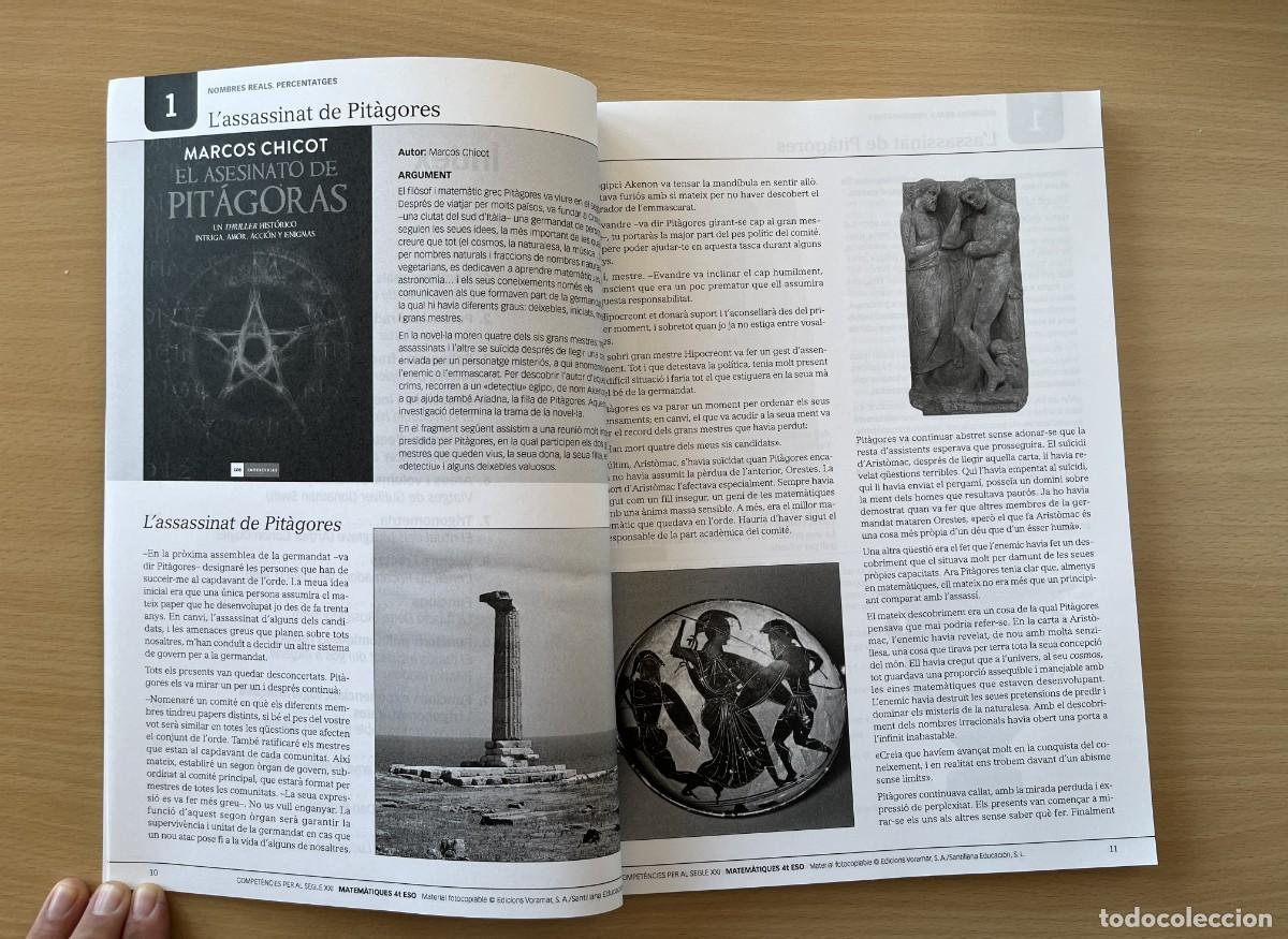 Libros: Matem&agrave;tiques 4 ESO Compet&egrave;ncies SXXI Voramar - Foto 4