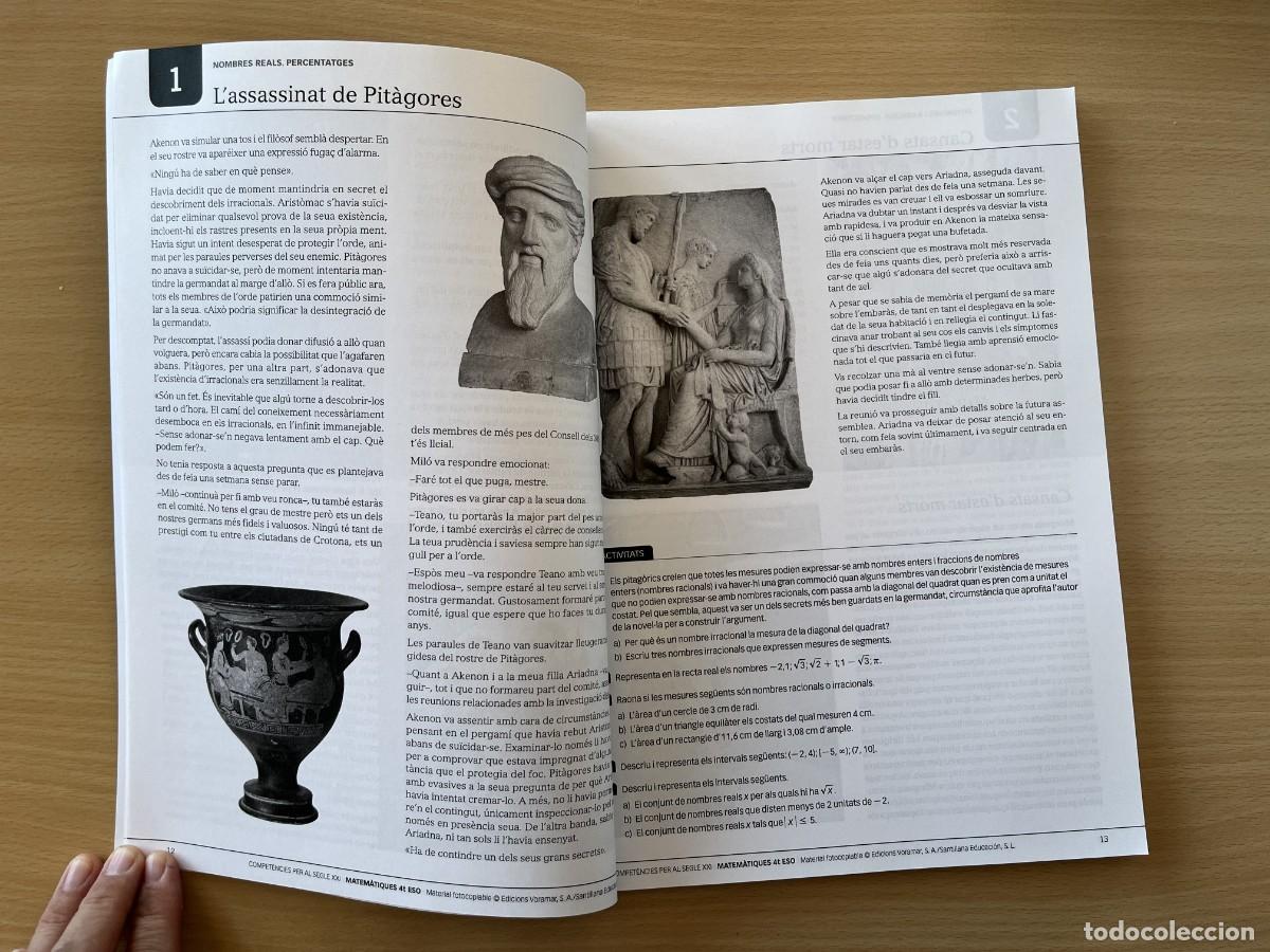 Libros: Matem&agrave;tiques 4 ESO Compet&egrave;ncies SXXI Voramar - Foto 5