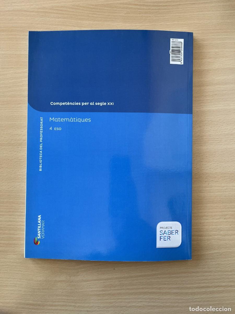 Libros: Matem&agrave;tiques 4 ESO Compet&egrave;ncies SXXI Voramar - Foto 10