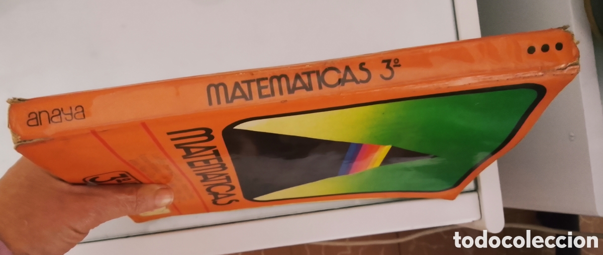 Libros: Libro &rdquo;Matem&aacute;ticas 3&ordm; EGB&rdquo; Santillana M&iacute;tico Arco&iacute;ris 80s - Foto 2