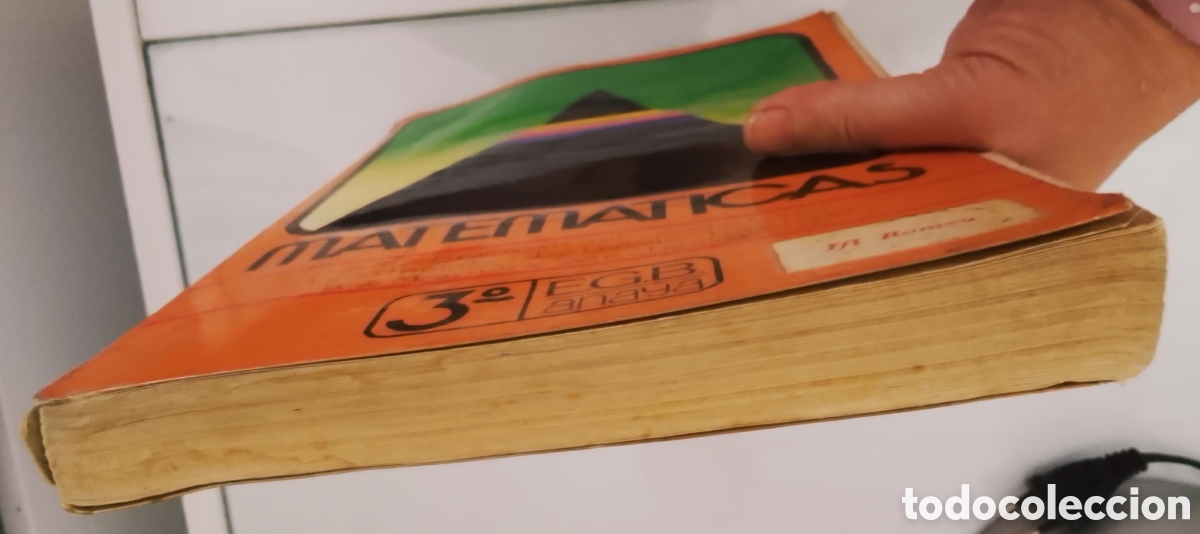 Libros: Libro &rdquo;Matem&aacute;ticas 3&ordm; EGB&rdquo; Santillana M&iacute;tico Arco&iacute;ris 80s - Foto 4