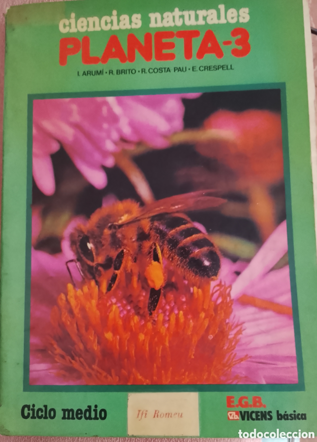 Libros: Libro &rdquo;Ciencias Naturales &rdquo; de 3o de EGB
