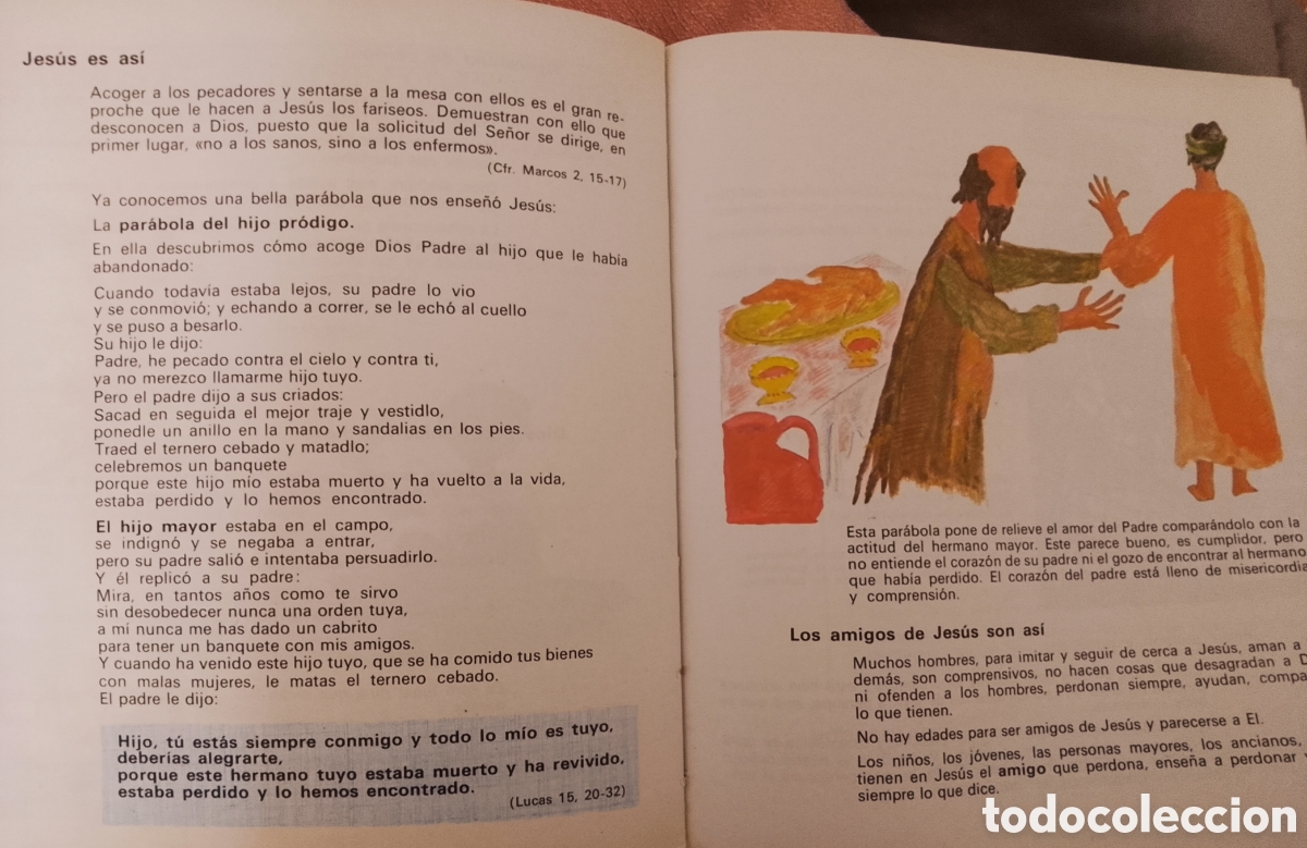 Libros: Libro &rdquo;Testigos de Jes&uacute;s&rdquo; 4&ordm; EGB Catecismo M&iacute;tico 80s - Foto 6