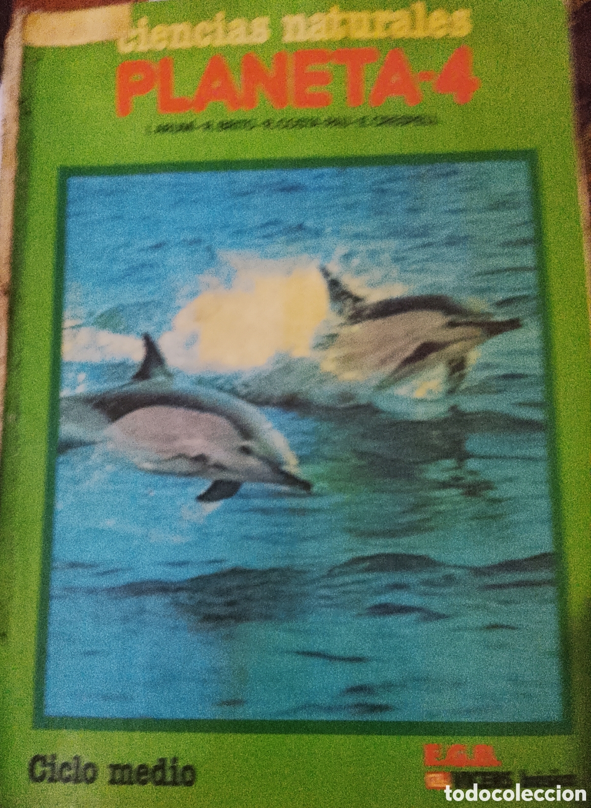 Libros: Libro &rdquo;Ciencias Naturales PLANETA-4&rdquo; 4&ordm; EGB Vicens Vives Vintage 80s