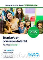 Libri: T&eacute;cnico/a en Educaci&oacute;n Infantil (Grupo III Personal Laboral). Temario volumen 1. Comunidad Aut&oacute;noma