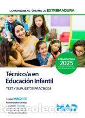 Libri: T&eacute;cnico/a en Educaci&oacute;n Infantil (Grupo III Personal Laboral). Test y supuestos pr&aacute;cticos. Comunidad