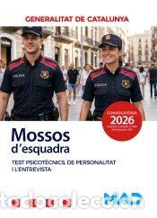 Libros: Mossos d&acute;Esquadra. Test Psicot&egrave;cnics, de Personalitat i lentrevista. Generalitat de Catalu&ntilde;a - Ed.