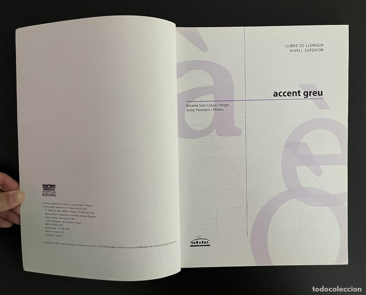 Libros: Pack Accent Greu C2 Tabarca Llibre+Quadern - Foto 3
