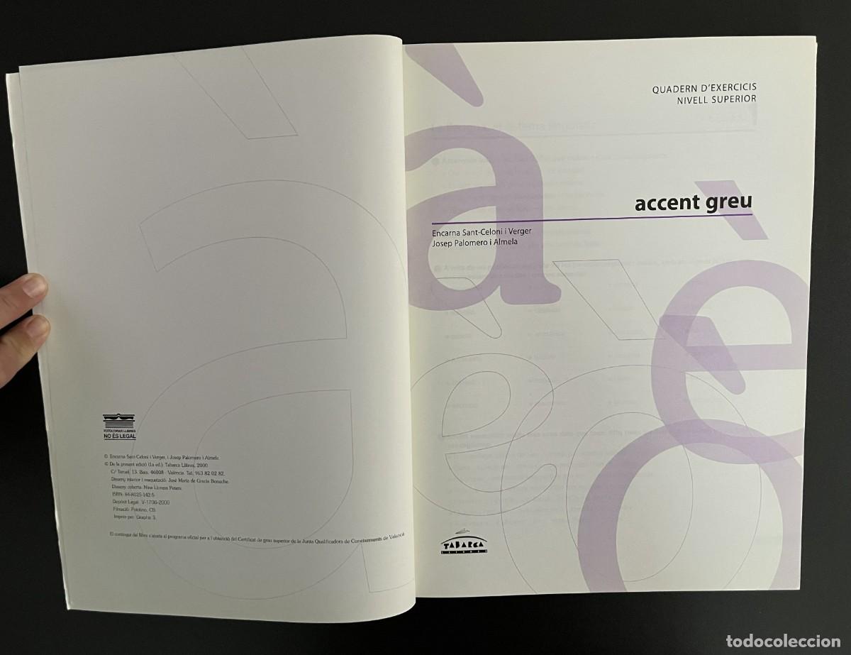 Libros: Pack Accent Greu C2 Tabarca Llibre+Quadern - Foto 9