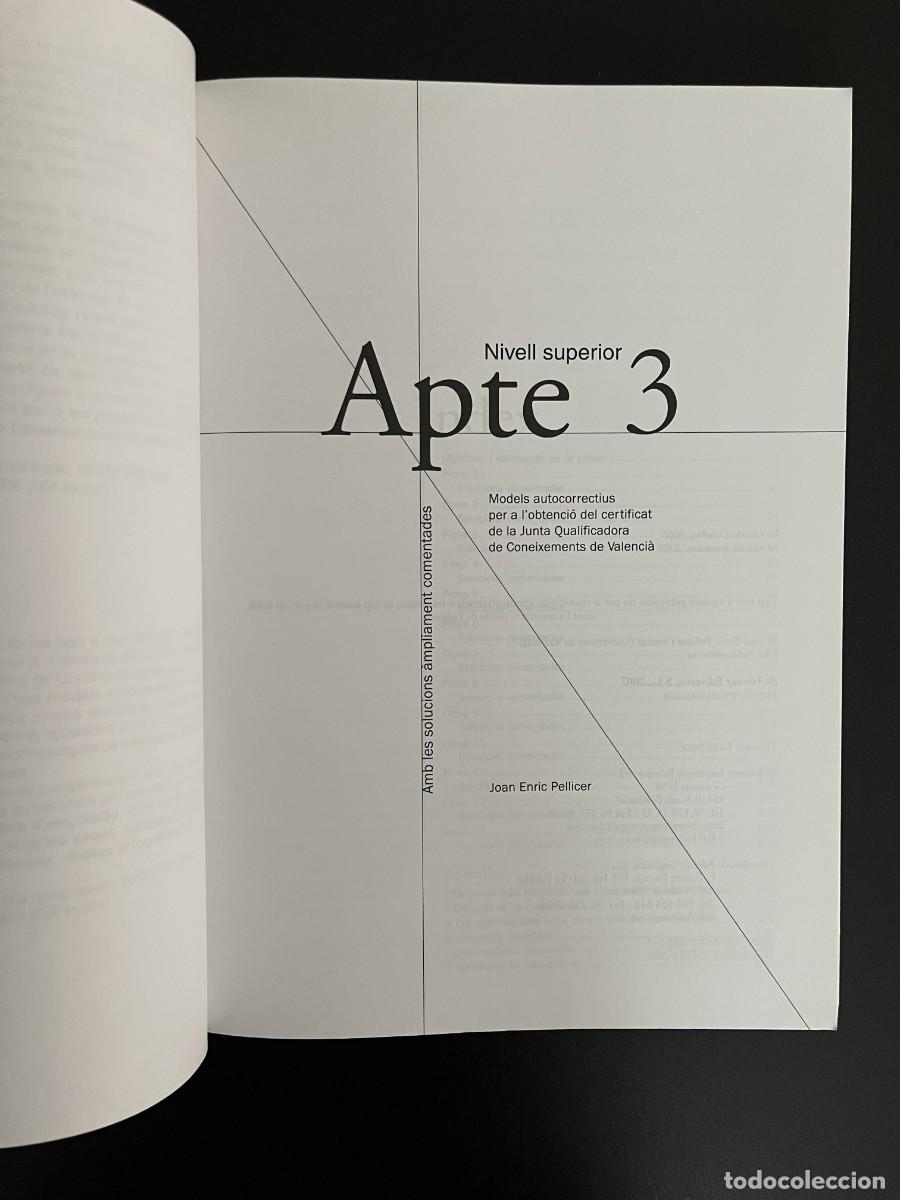 Libros: Libro Apte 3 C2 Valenci&agrave; JQCV Adonay - Foto 2