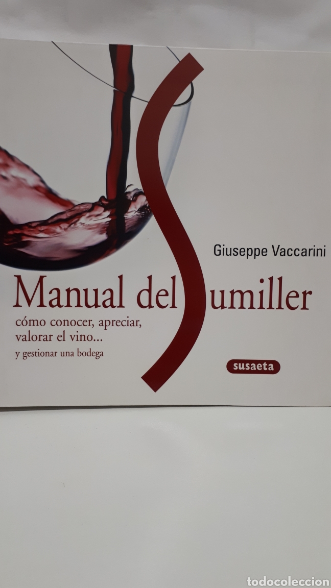 Libros: Manual del sumiller de Giuseppe Vaccarini - Foto 1