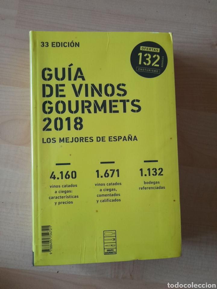 Libros: Gu&iacute;a de vinos gourmet 2018 - Foto 1