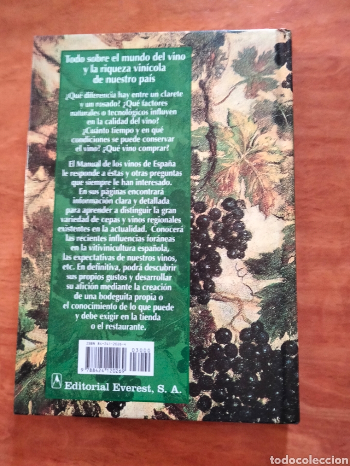 Libros: Manual de los Vinos de Espa&ntilde;a - Foto 2