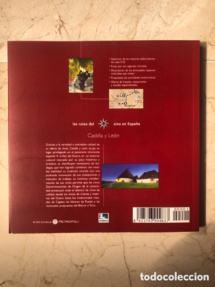 Libros: Las rutas del vino en Espa&ntilde;a - Castilla y Le&oacute;n - Foto 2