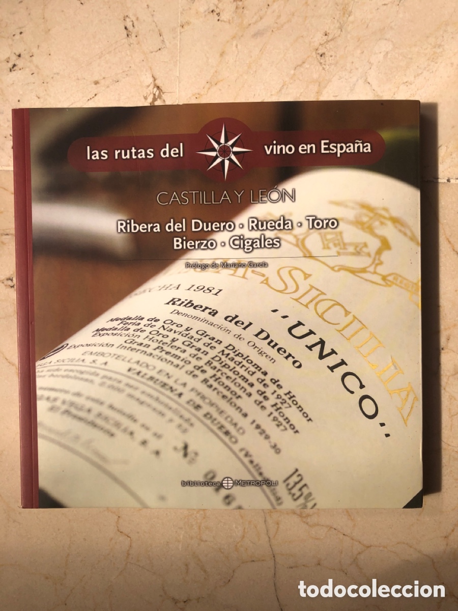 Libros: Las rutas del vino en Espa&ntilde;a - Castilla y Le&oacute;n - Foto 1