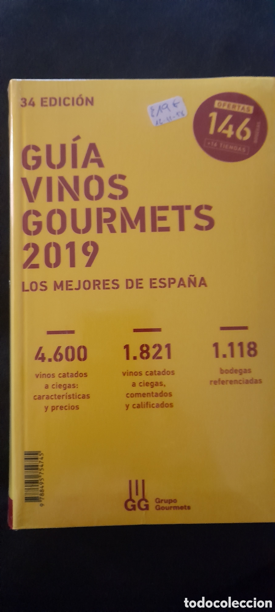Libros: Gu&iacute;a vinos gourmets 2019 - Foto 1