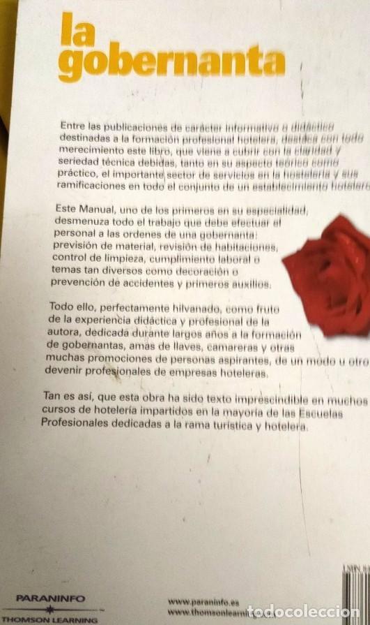 Libros: La gobernanta (Manual de Hosteler&iacute;a) - Foto 3