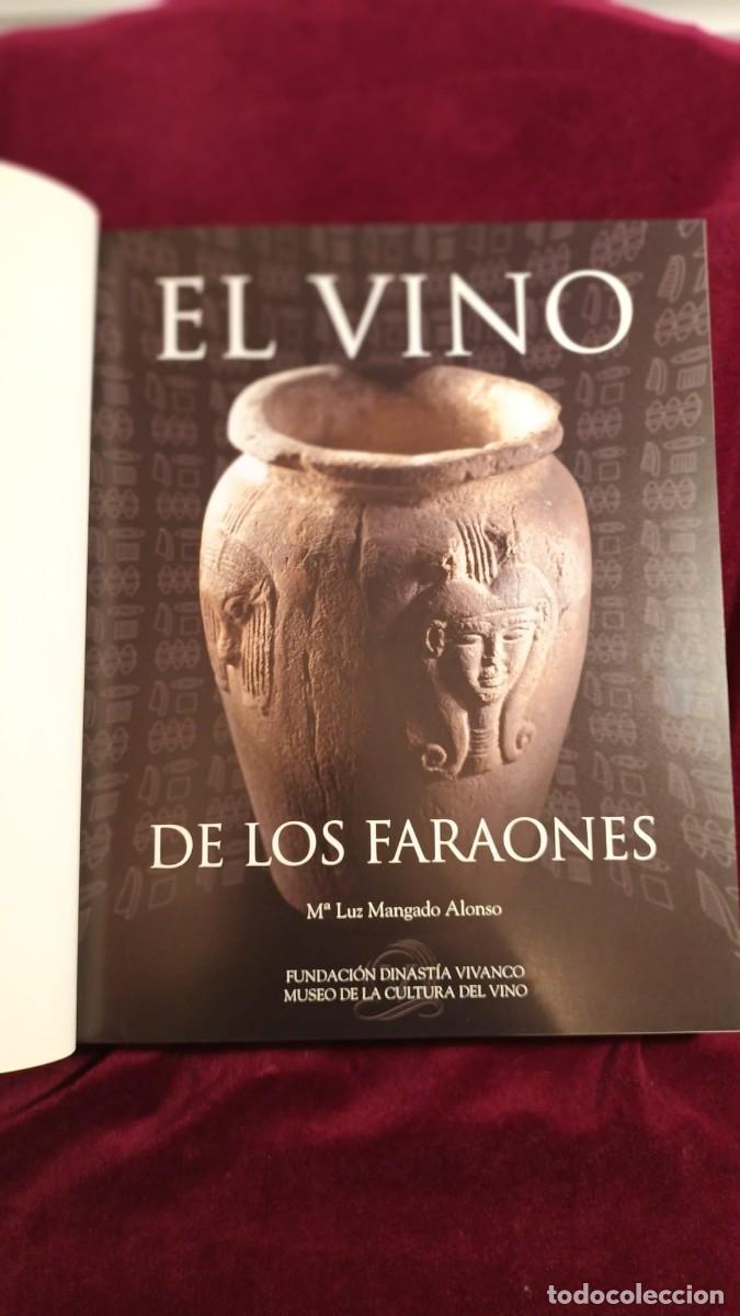 Libros: VIVANCO-EL VINO DE LOS FARAONES. - Foto 2