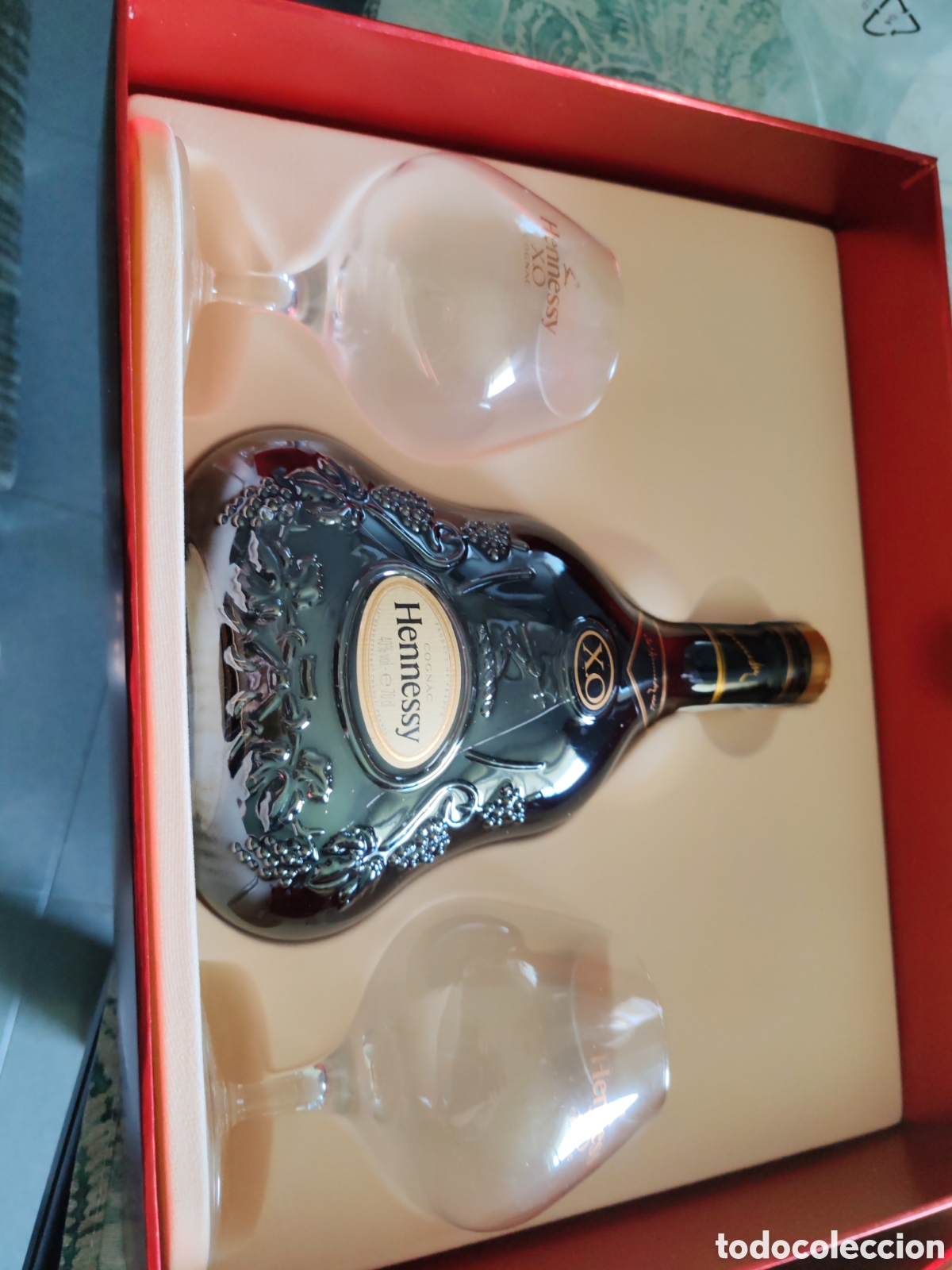 B&uuml;cher: Cog&ntilde;ag Hennessy X. O CON ESTUCHE 2 COPAS 70 CL. A&Ntilde;OS 90