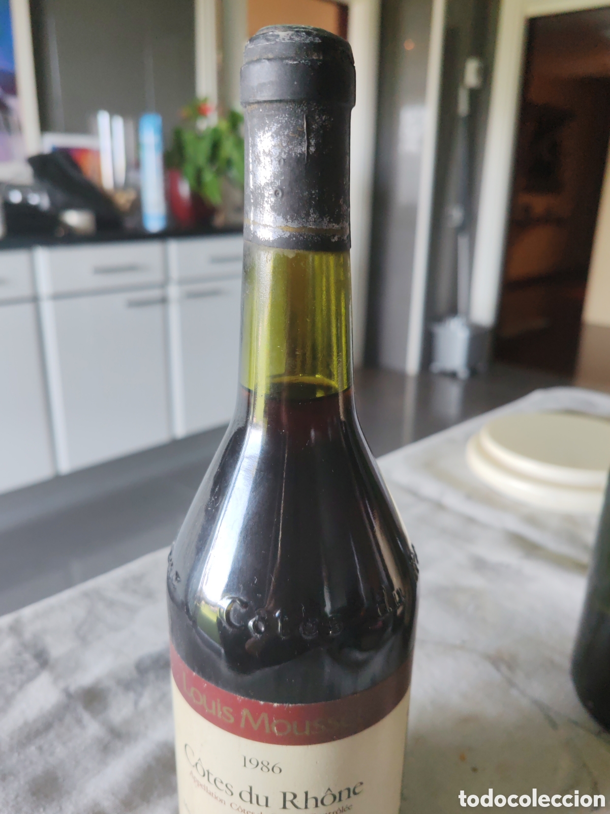 Libros: Vino Louis Mousset 1986 Cotes DU Rhone - Foto 2