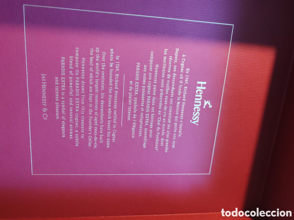 Libros: HENNESSY Parad&iacute;s extra rare cognac - Foto 4
