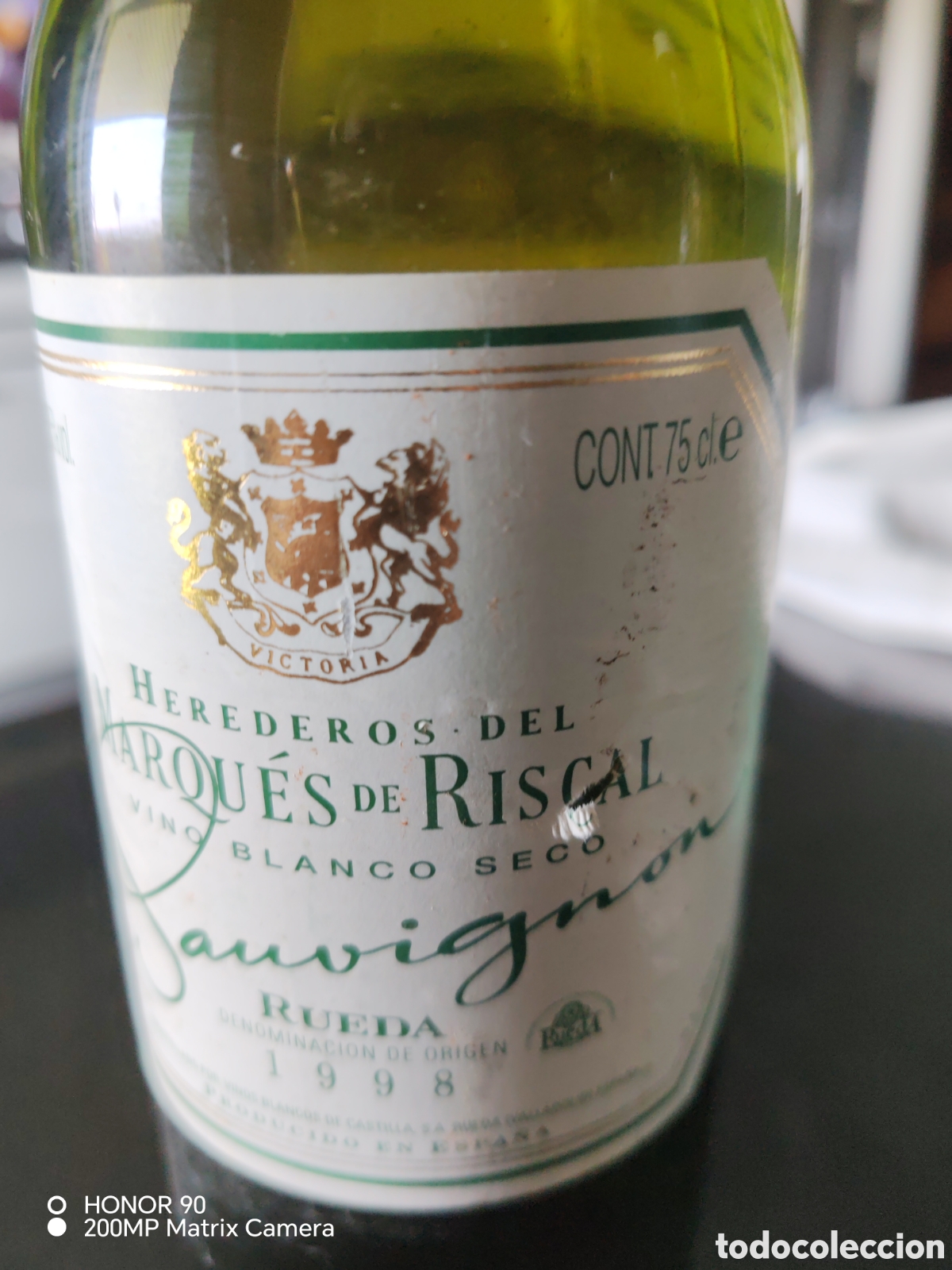 Libros: Marques de RISCAL vino blanco seco RuedsRueda 2998