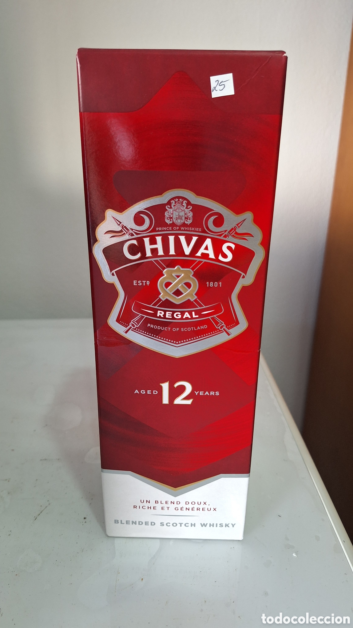 Libros: Garrafa whisky chivas regal - Foto 1