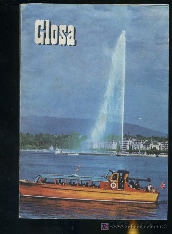 Libros: GLOSA-REVISTA DE ACTUALIDAD Y AMENIDADES PARA LA CLASE MEDICA ESPA&Ntilde;OLA,A&Ntilde;O VI,NUM 65,1959