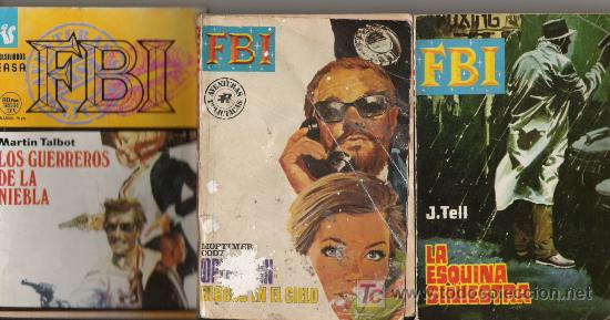Libros: LOTE DE NOVELAS DEL  F.B.I. - Foto 1
