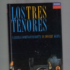 Libros: LOS TRES TENORES : JOSE CARRERAS , PLACIDO DOMINGO Y LUCIANO PAVAROTTI . Lote 16774004