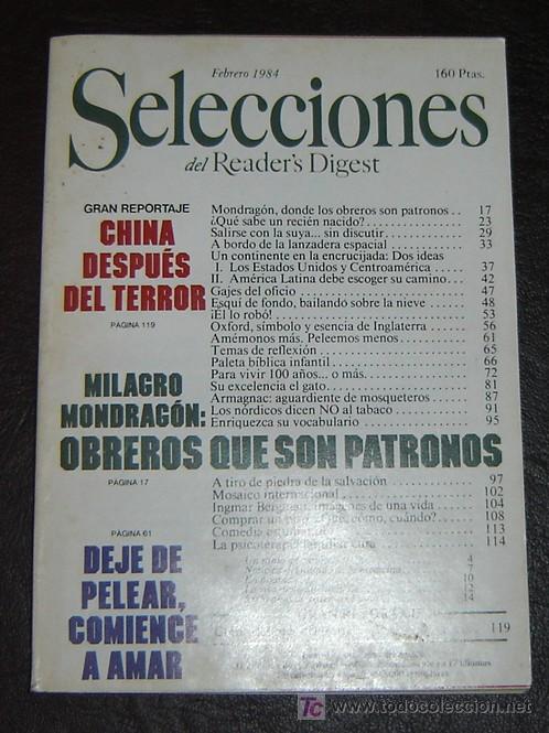 Libros: READERS DIGEST - febrero 1984 - Foto 1