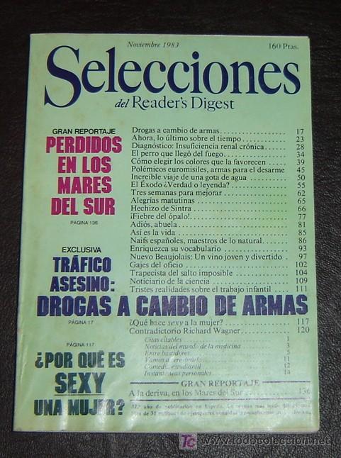 Libros: READERS DIGEST - noviembre 1983 - Foto 1