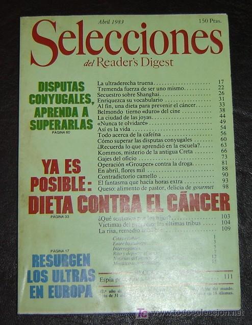 Libros: READERS DIGEST - abril 1983 - Foto 1